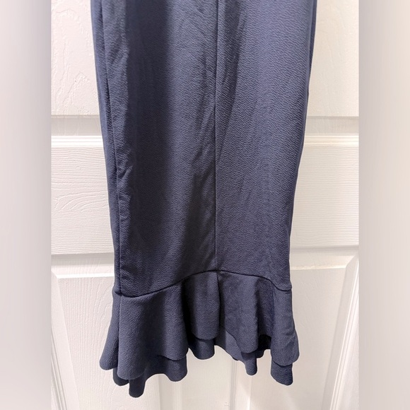 Elegant Navy Blue Spaghetti Strap Dress -  Worn Once - Picture 6 of 9